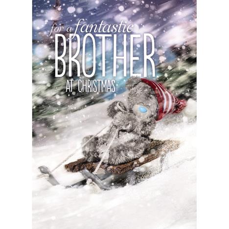 3D Holographic Brother Me to You Bear Christmas Card £2.69